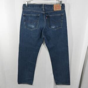 LEVI STRAUSS, LEVI'S! BLUE DENIM 505 RELAXED, STRAIGHT LEG JEANS! SZ 36X32